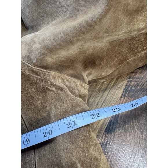 Vintage Studio C Leather Jacket Womens Medium Lined Y2K 90s - Picture 7 of 9